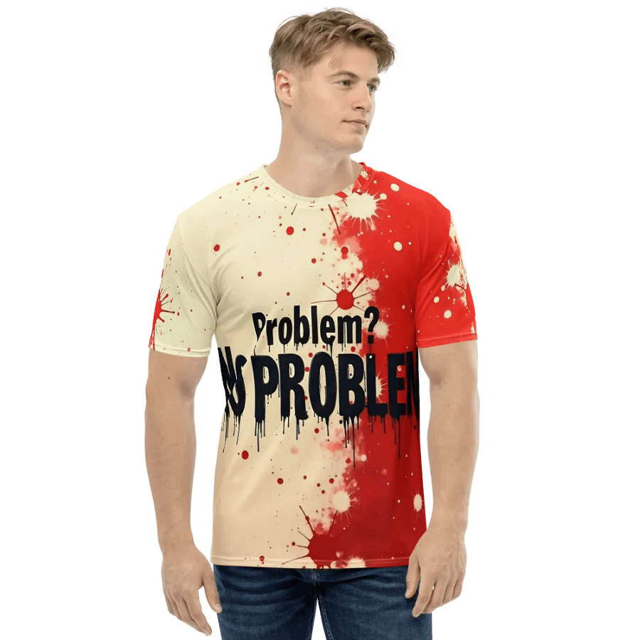 Problem? No Problem All-Over Print Tee product image (1)