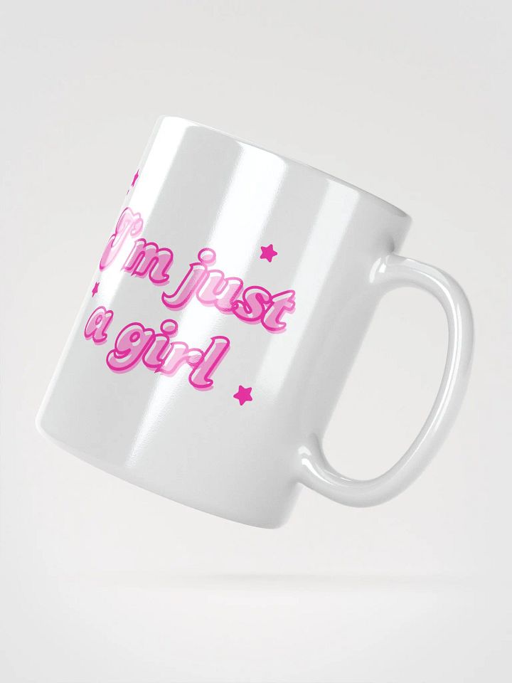 I'm Just A Girl White Mug product image (2)