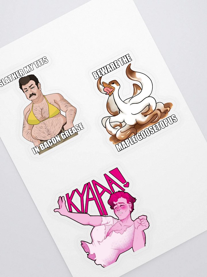 Cursed Sticker Sheet product image (1)