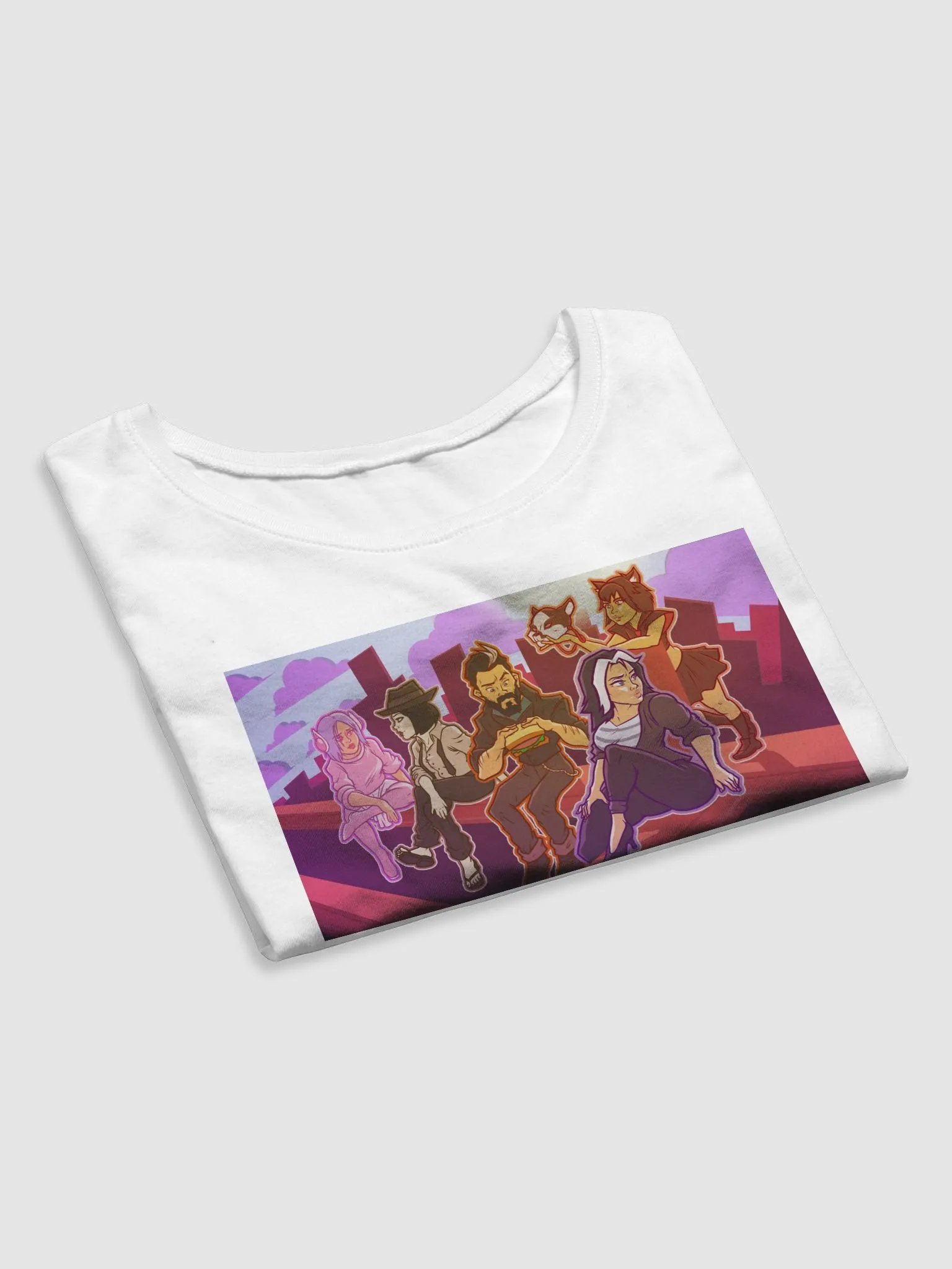Into the Cheekiverse Cropped T-Shirt product image (4)
