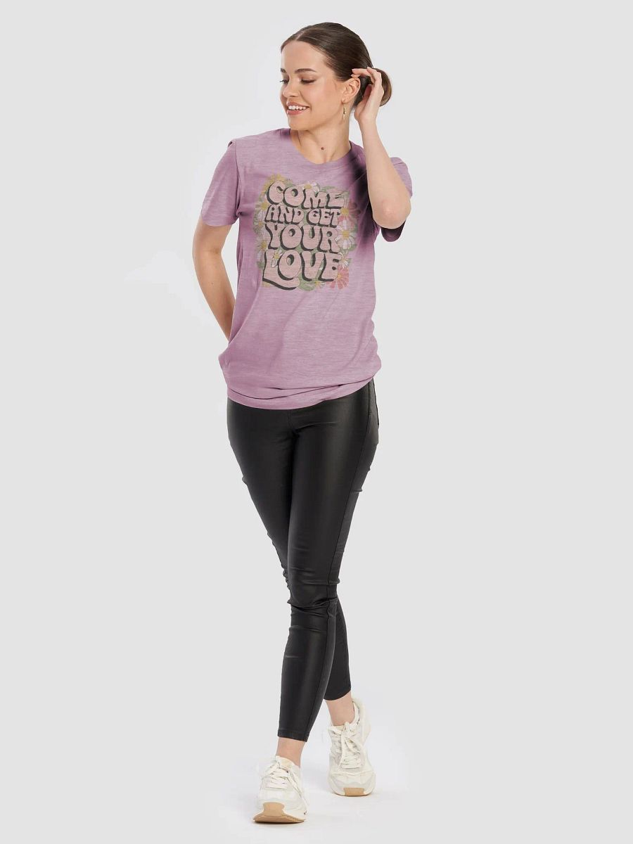 Psychedelic Love Floral T-Shirt product image (69)