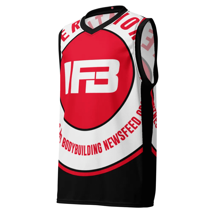 IFBNewsfeed.Org's All-Over Print Recycled Unisex Basketball Jersey product image (1)