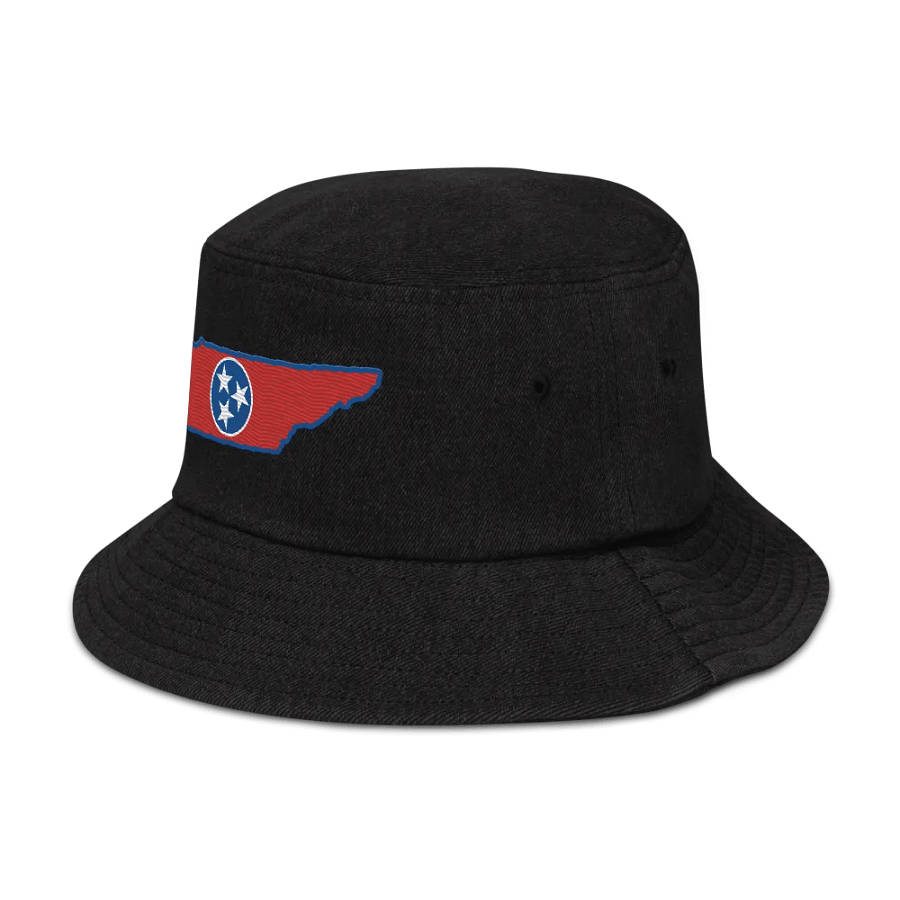 Tennessee Trio Embroidered Denim Bucket Hat product image (7)