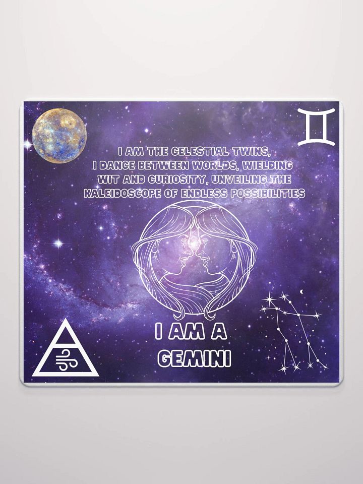I am A Gemini Mousepad product image (2)