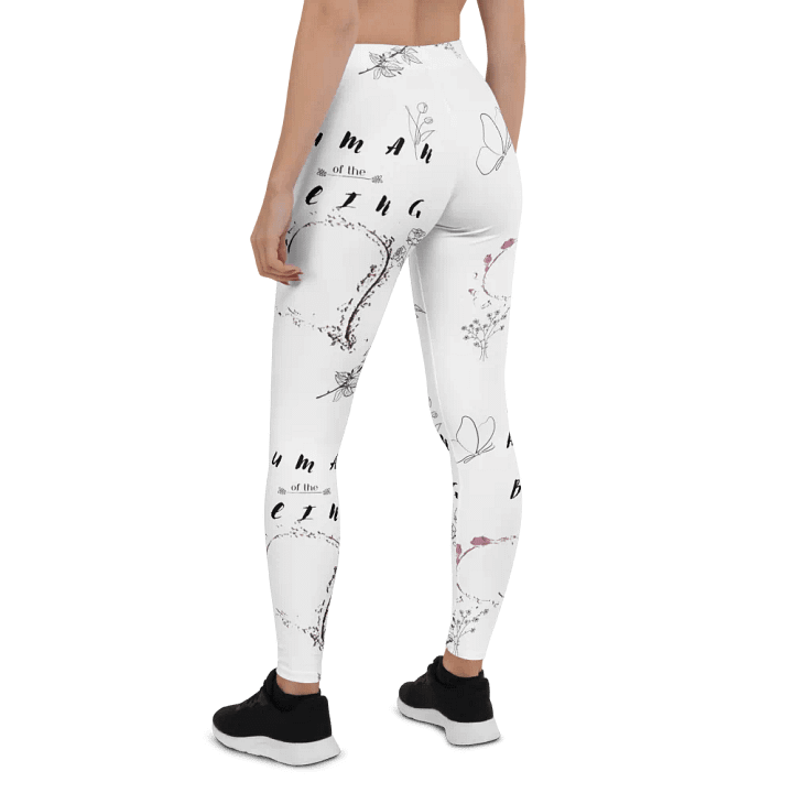 Floral Heartburst All-Over Leggings - Human of the Being product image (2)