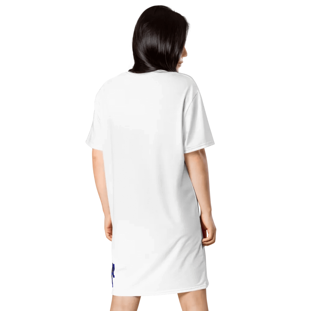 DIGITAL DASH ALLOVER WOMEN'S SHIRT DRESS product image (3)