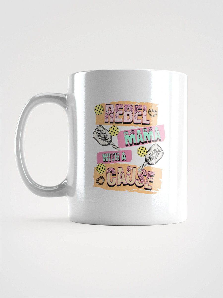 Rebel Mama With A Cause Pickleball Mug product image (1)