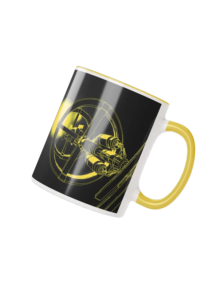 Space Station Mug - Yellow product image (2)