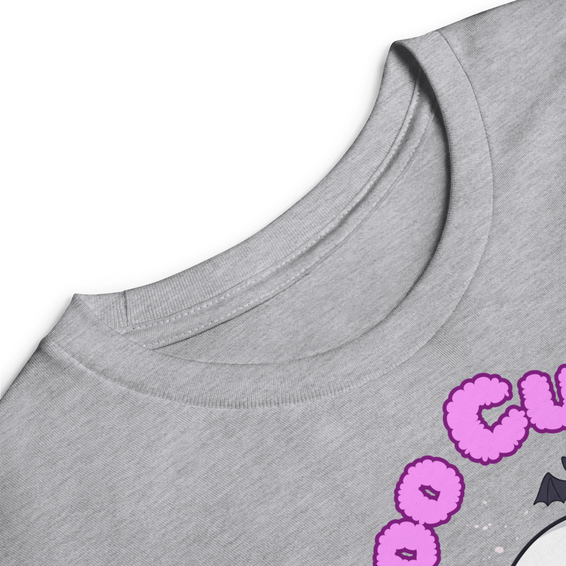 “Too Cute to Spook" Ghost Halloween Long Sleeve Tee – Kawaii Pastel Halloween Shirt for Girls, Preteen & Teen product image (6)