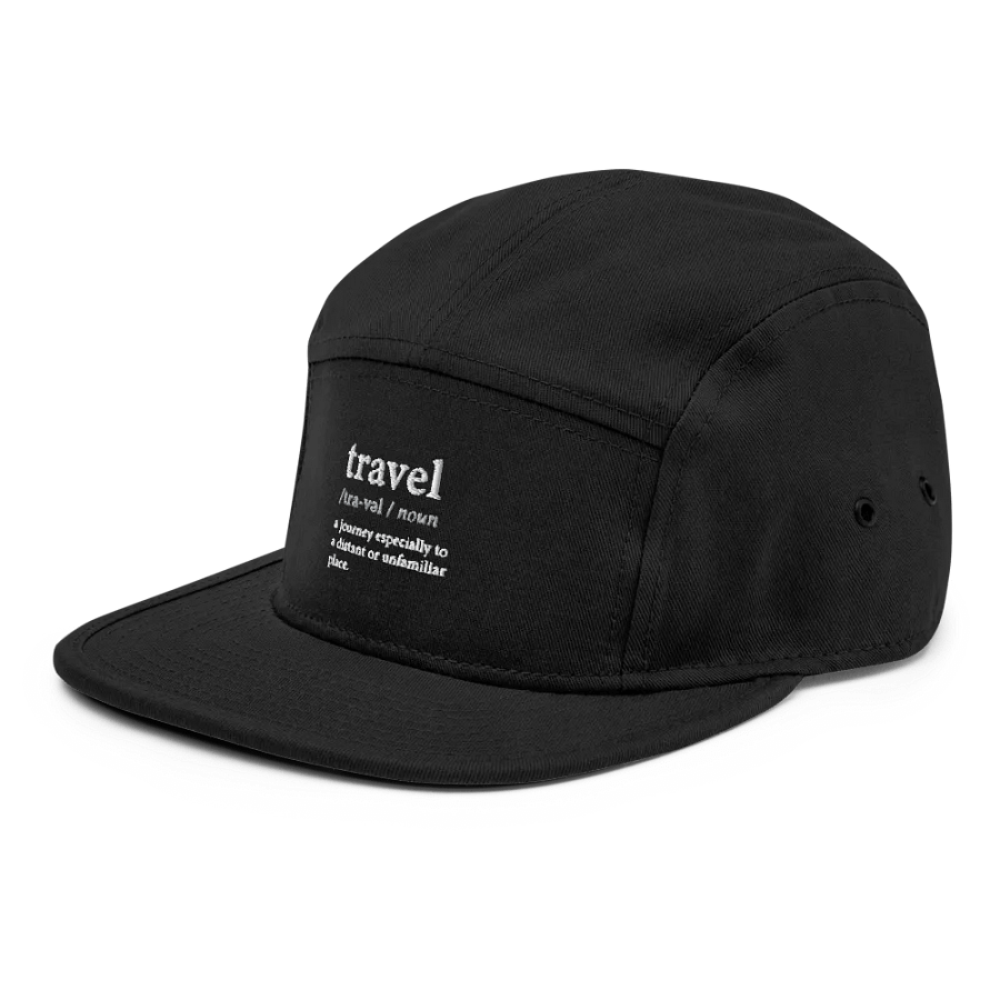 Travel Definition Cotton Hat product image (5)