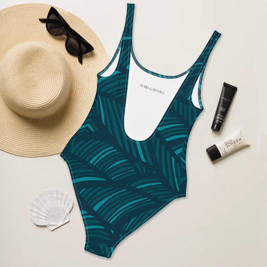 Womens Tropical Veil One-Piece product image (8)