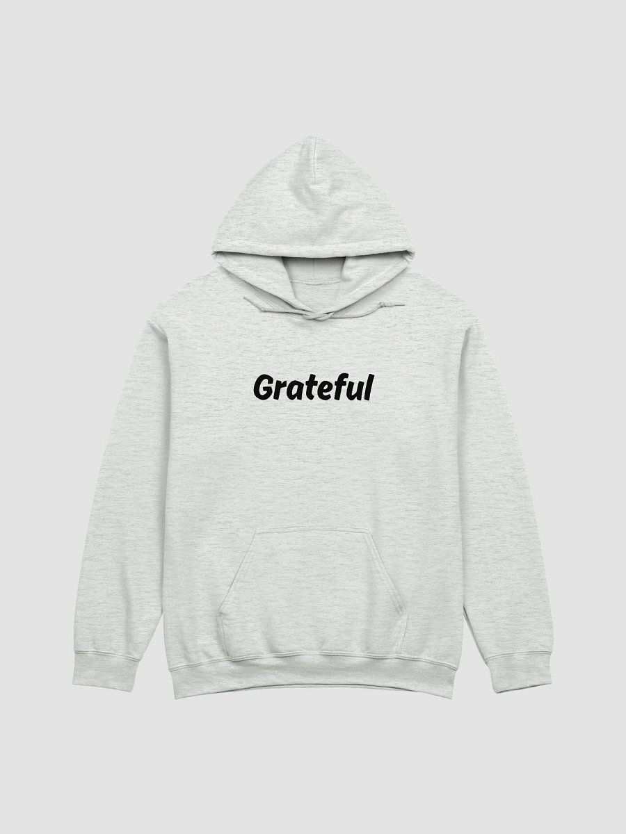 "Grateful" Upbeat Unisex Hoodie product image (2)