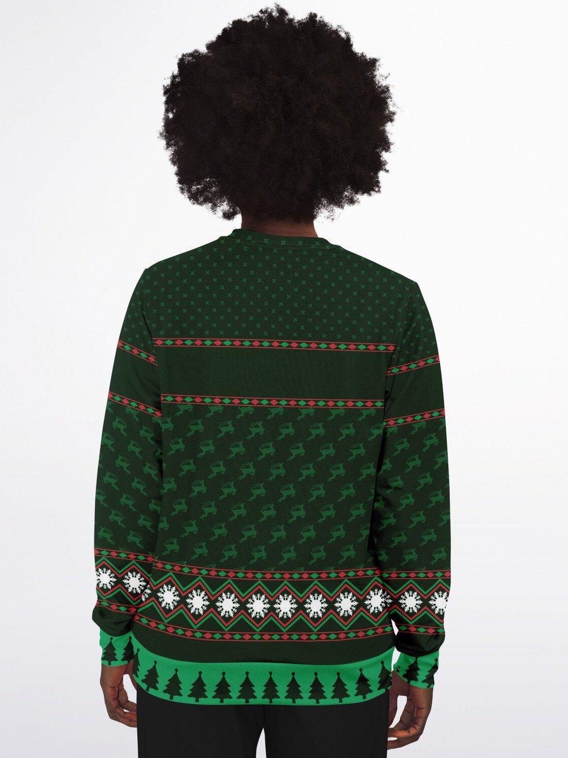 Joyful Hedgehog Christmas Sweatshirt – Sledding into Festive Fun product image (8)