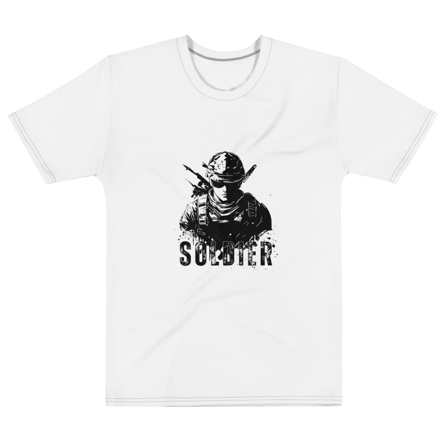 soldier print t-shirt product image (6)