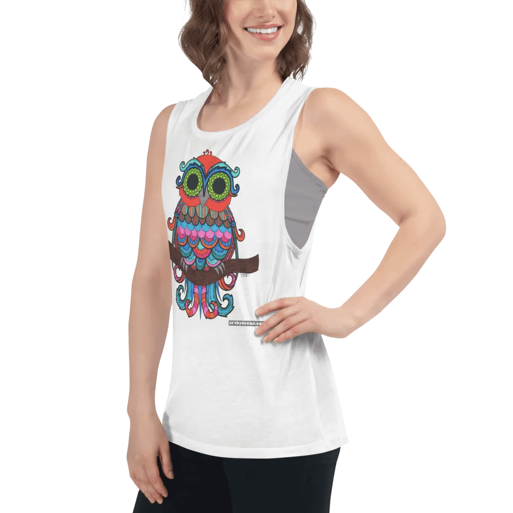 Ms. Owl Tank Top product image (4)