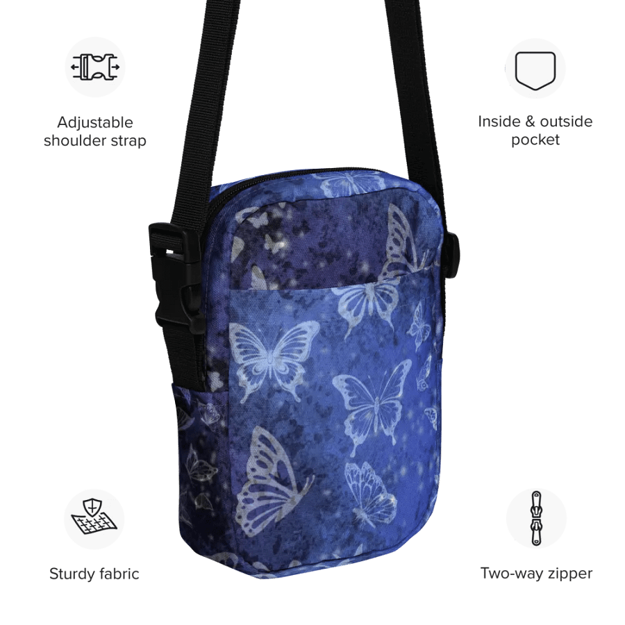 Butterfly Ballet Utility Crossbody Bag butterfly lovers l product image (11)