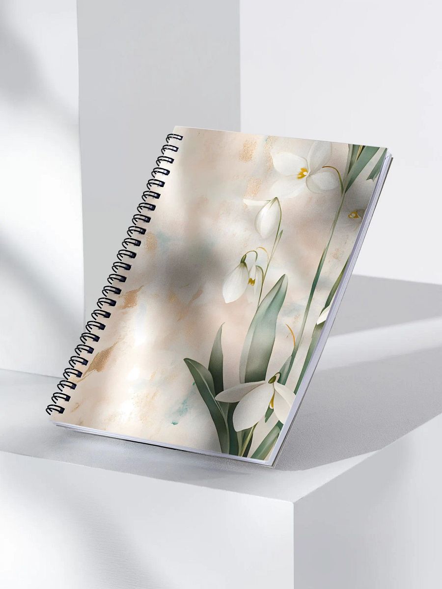 Snowdrop Notebook product image (3)