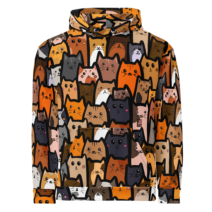 "Cats" Pullover Hoodie product image (1)