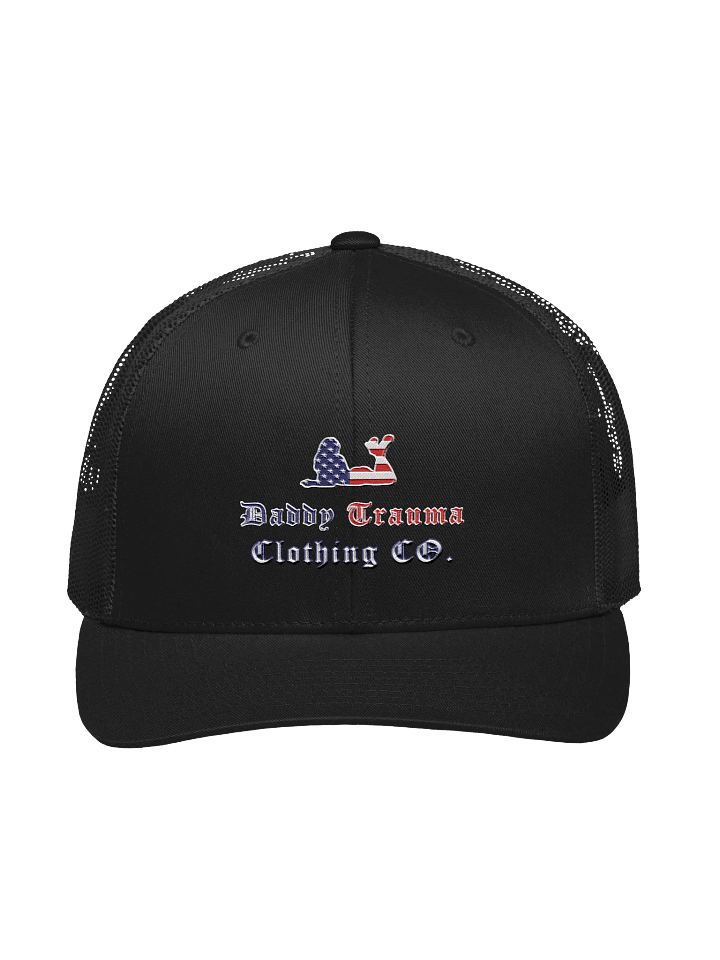 Daddy Trauma Clothing CO. Flag Logo Hat product image (1)