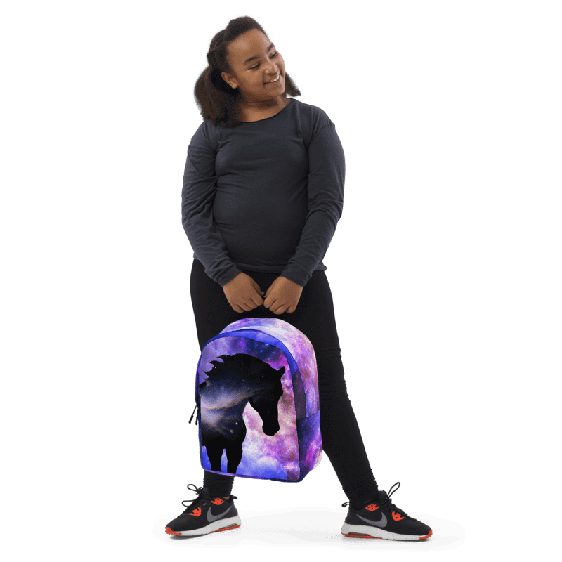 Galaxy horse - Nebula horses, backpack product image (3)