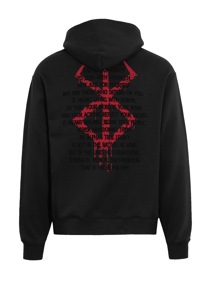 DARKALPHA OVERSIZED BEING ALPHA HOODY product image (1)
