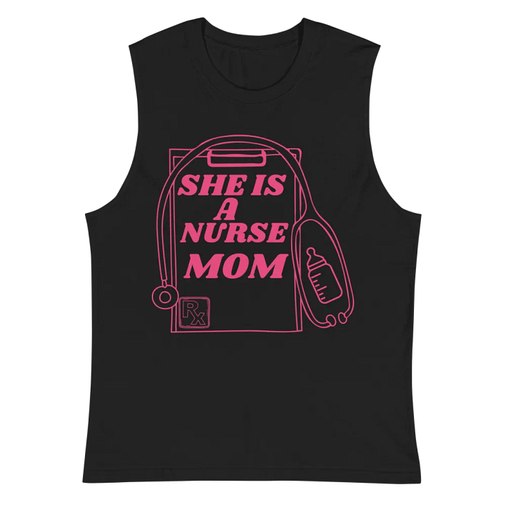 Nurse Mom Muscle Tank product image (3)