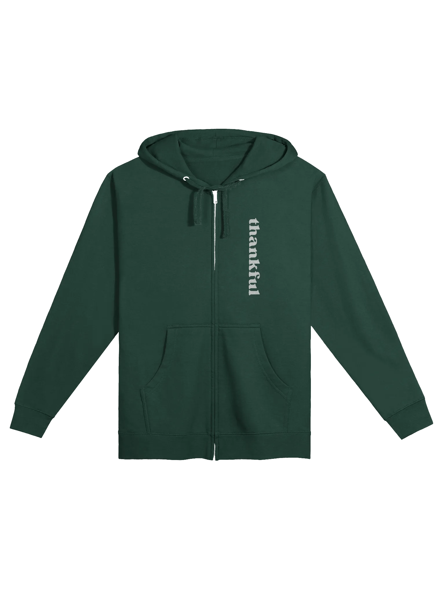 thankful zip up hoodie product image (1)