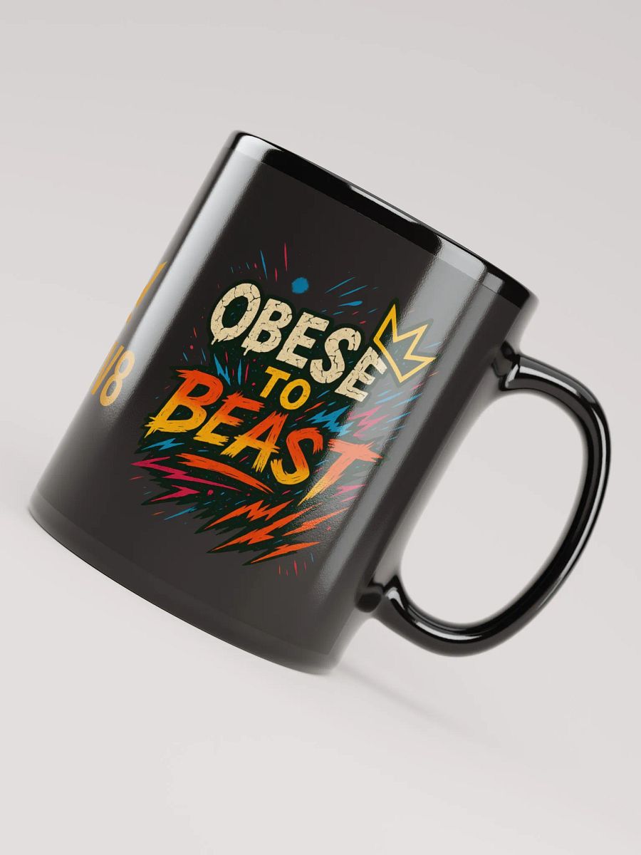Obese to Beast Graffiti Mug – KING MOTIV8 Edition product image (4)