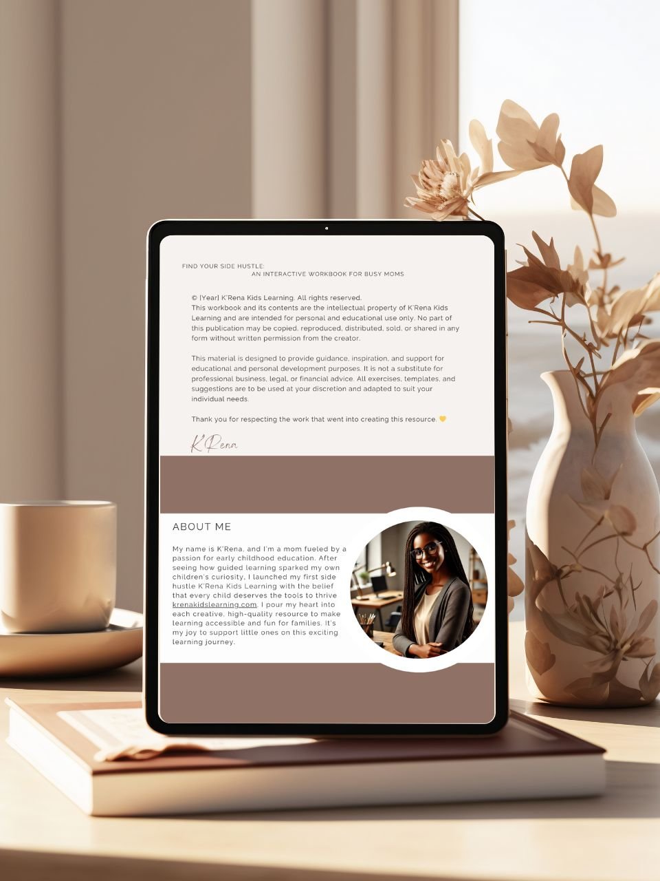 Find Your Side Hustle: An Interactive Workbook for Busy Moms product image (3)