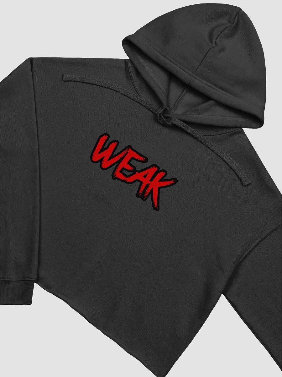 WEAK Bella+Canvas Fleece Crop Hoodie product image (11)