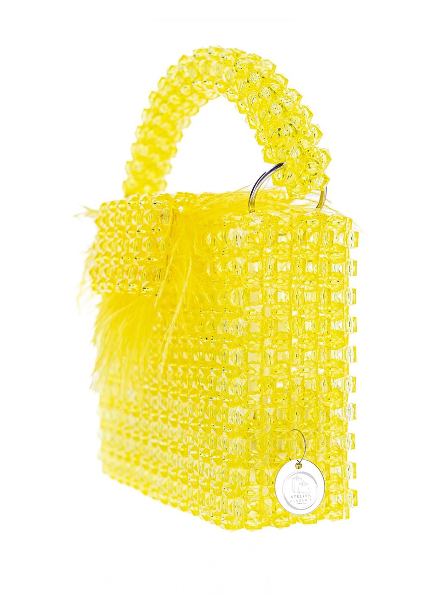 Fluffy Cube Yellow product image (3)