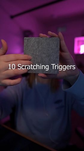 10 Scratching Triggers in 60 Seconds! ✨
#asmr #asmrsounds #asmrtriggers #asmrreels #scratchingasmr #asmrscratching #asmrtist