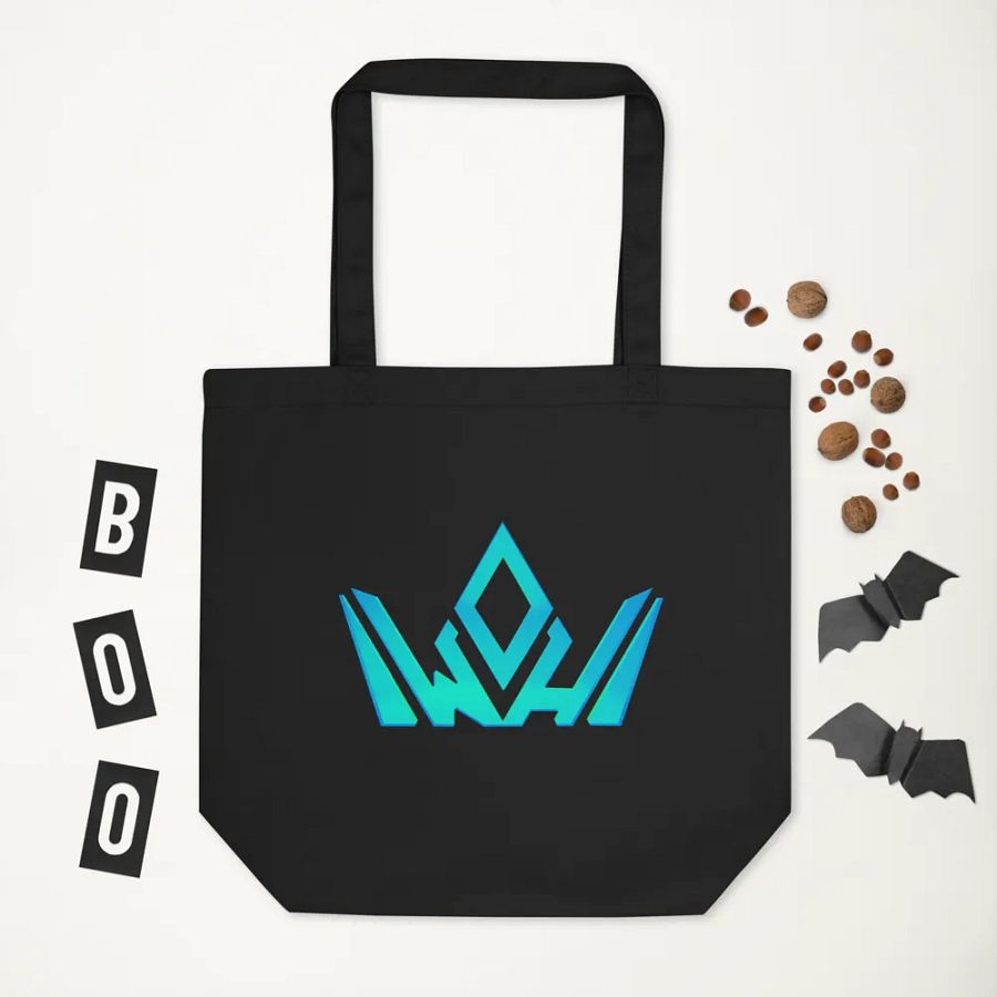 WOH Double Sided Blue Logo Tote product image (5)