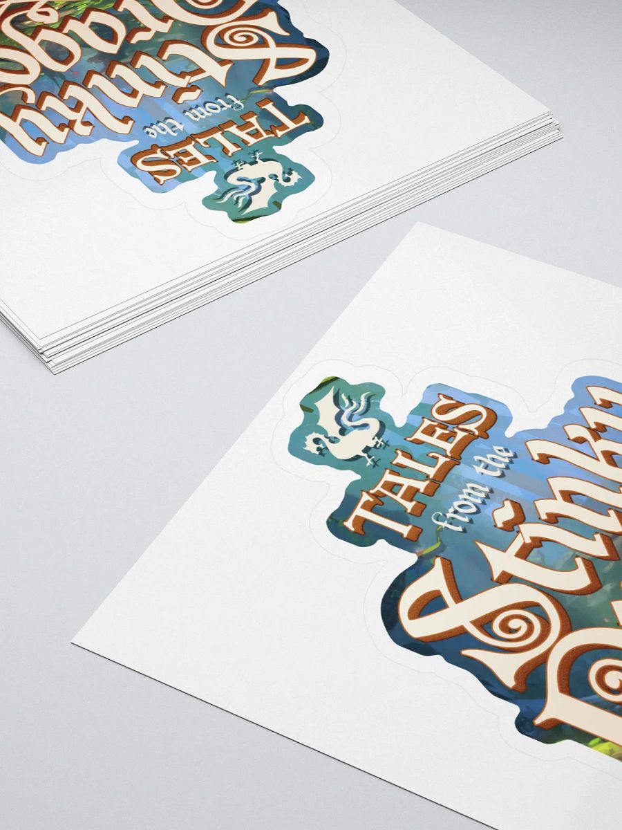 Stinky Dragon Logo Sticker product image (4)