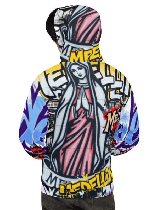 Medellin Mafia Motif Hoodie product image (5)