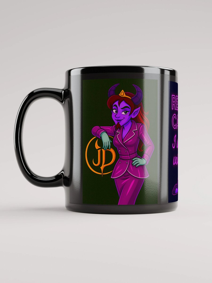 Voicemail Vixen Mug – Jaz the Glam Demonette | Sassy Fantasy Coffee Cup product image (6)