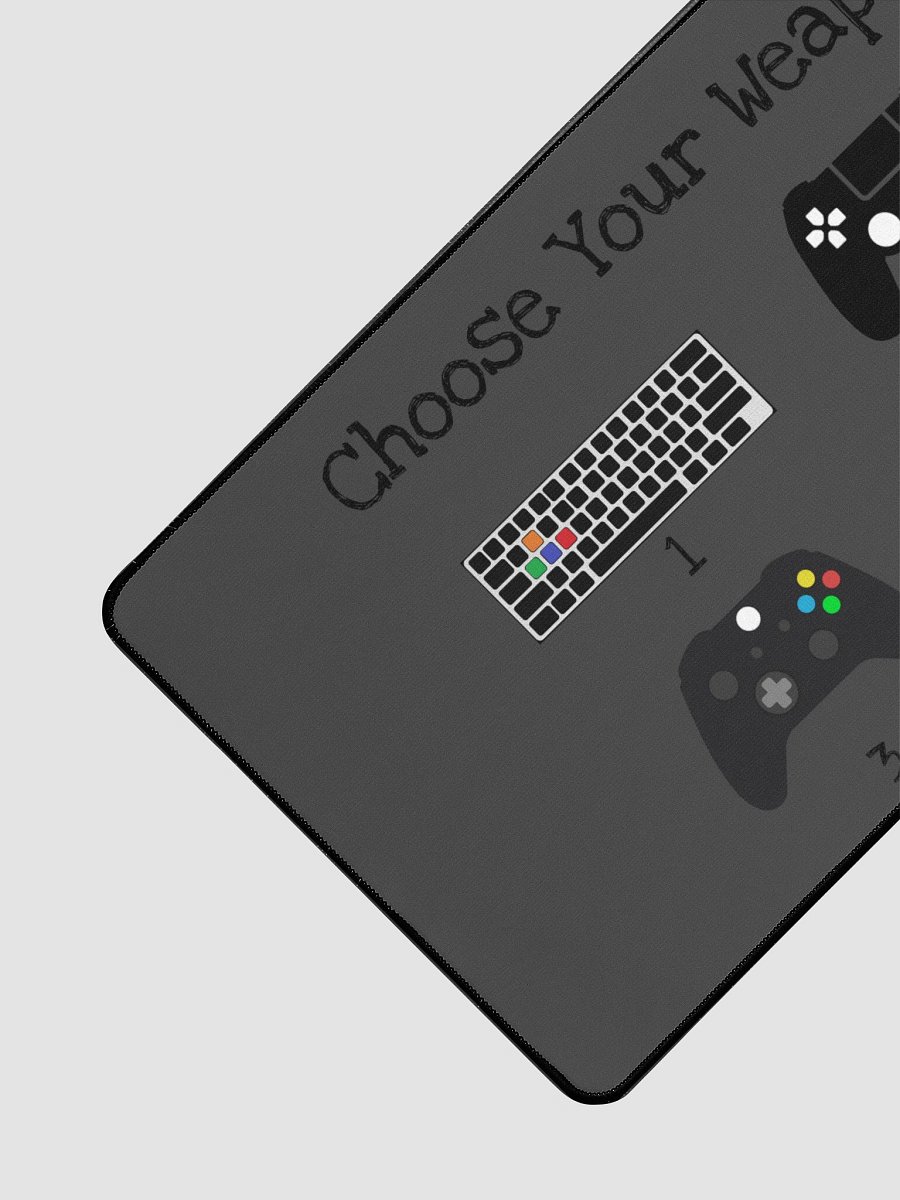 Choose Your Weapon Desk Mat product image (3)