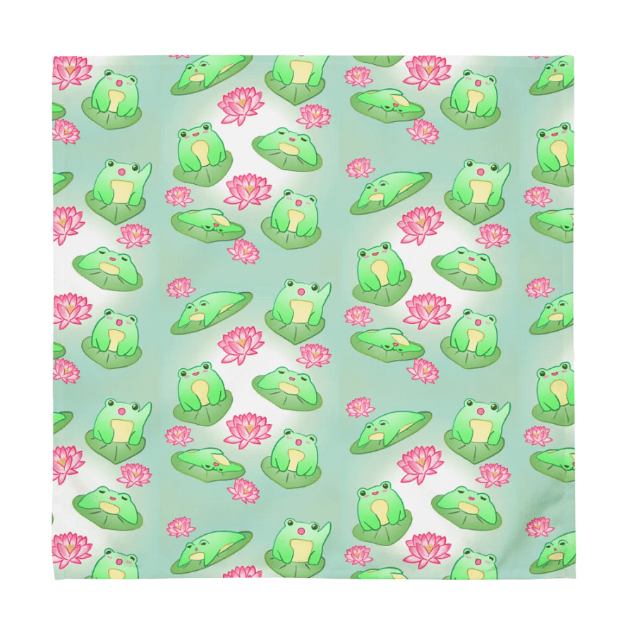 Kawaii Froggie Cloth Napkins product image (4)