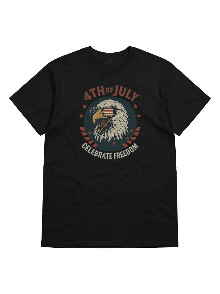 Celebrate Freedom Shirt – Roaring Eagle 4th of July Patriotic Tee product image (2)