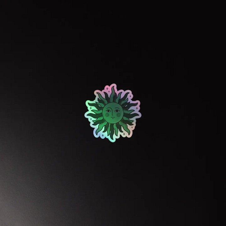 Betty Bot Holographic Sticker product image (2)