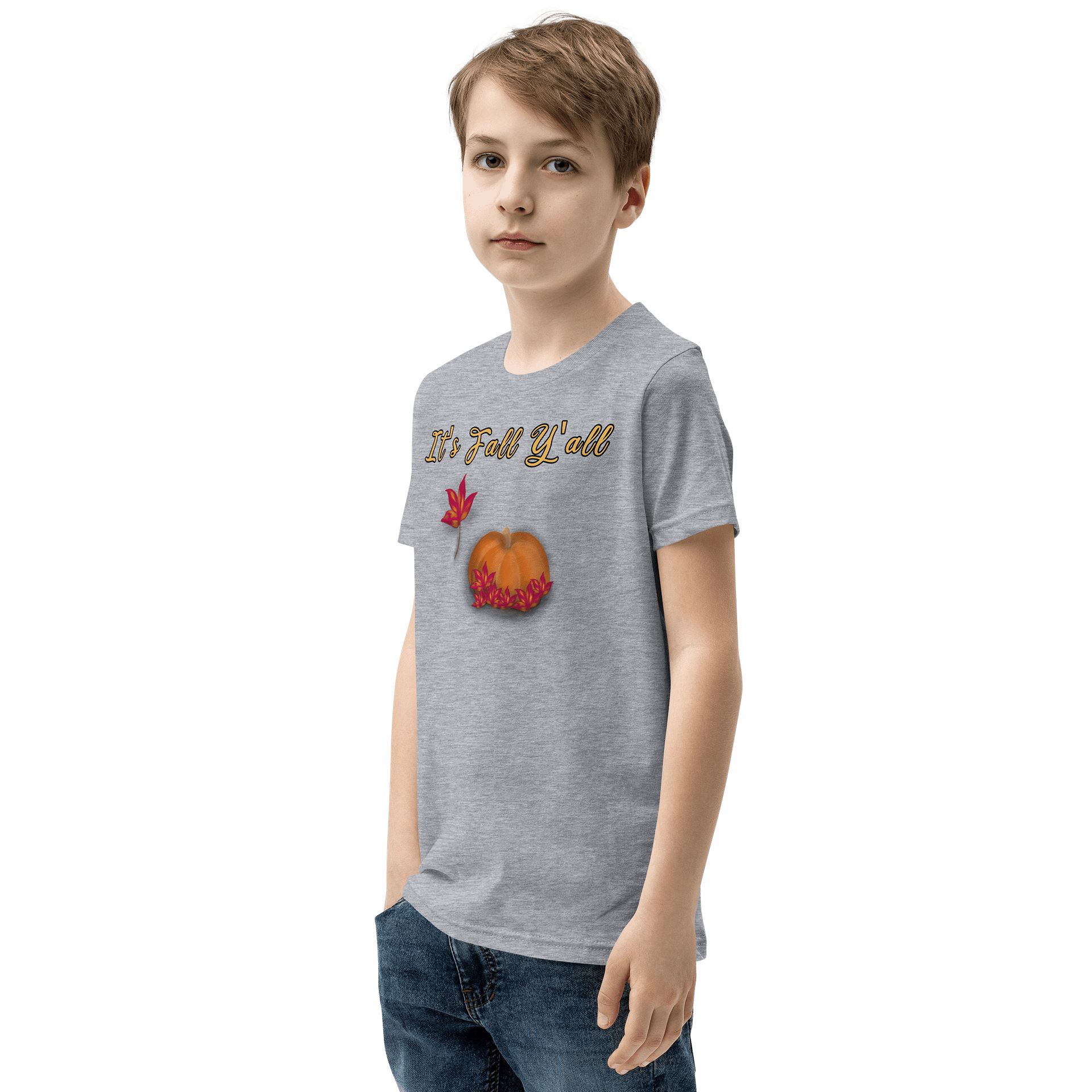 Autumn Vibes Youth T-Shirt product image (52)