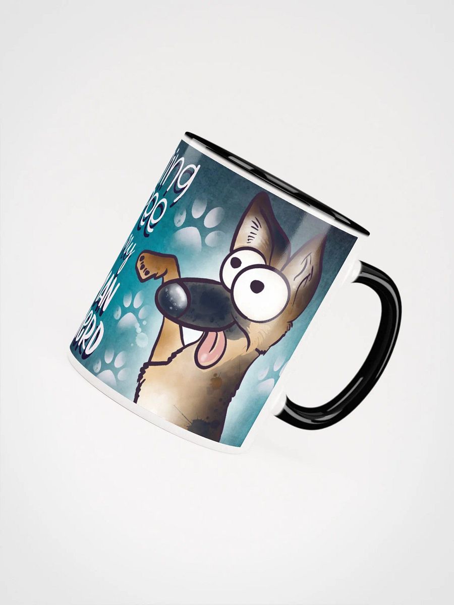Morning Coffee With My German Shepherd Accent Mug product image (5)