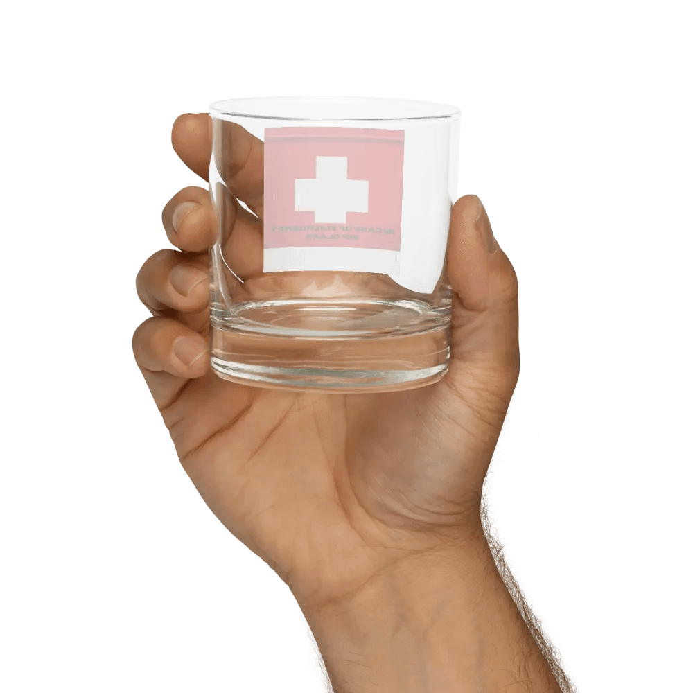 Emergency Sip Rocks Glass product image (8)