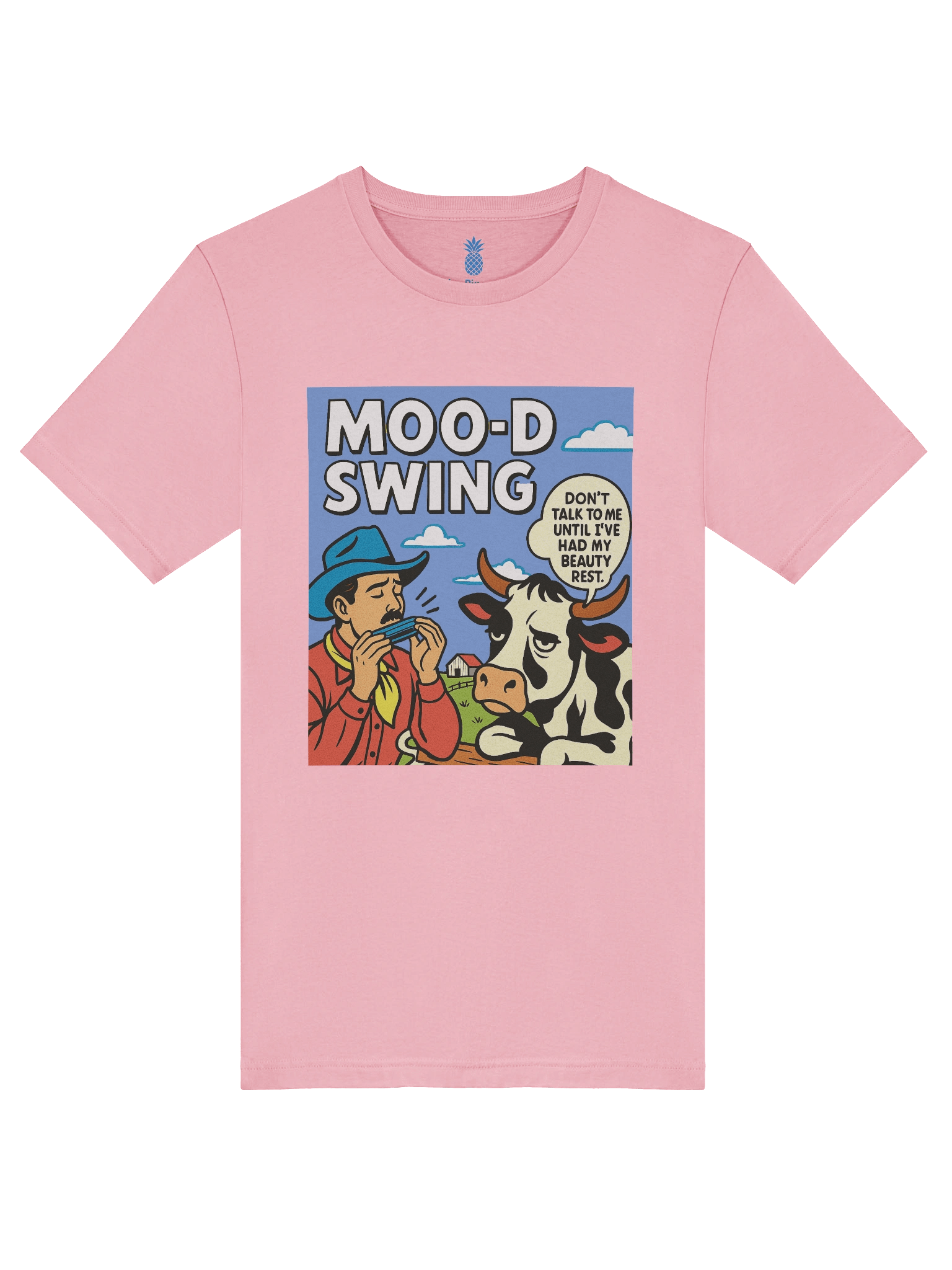 Mood Swing Cow Texas Concert Tee Fit Unisex T-Shirt product image (65)