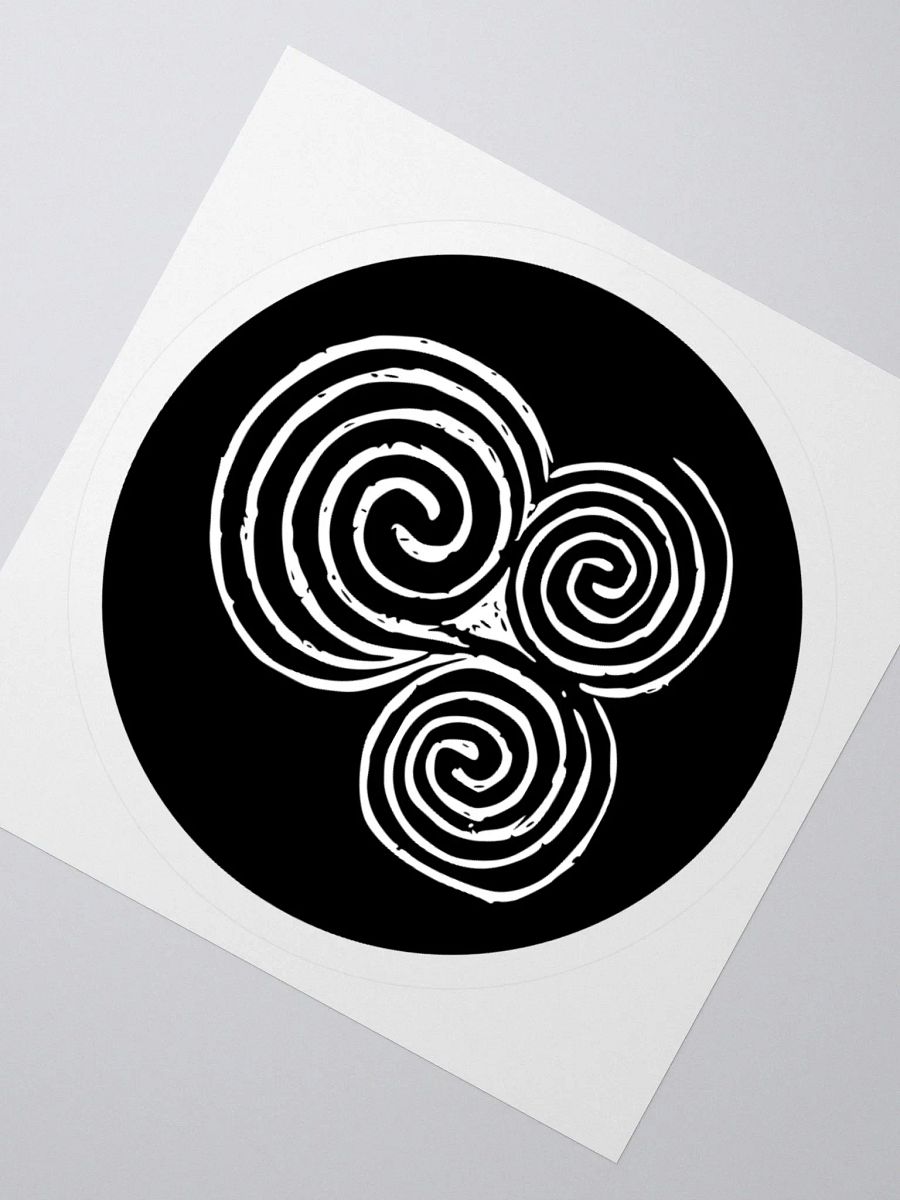 Newgrange Triple Spiral Sticker product image (4)