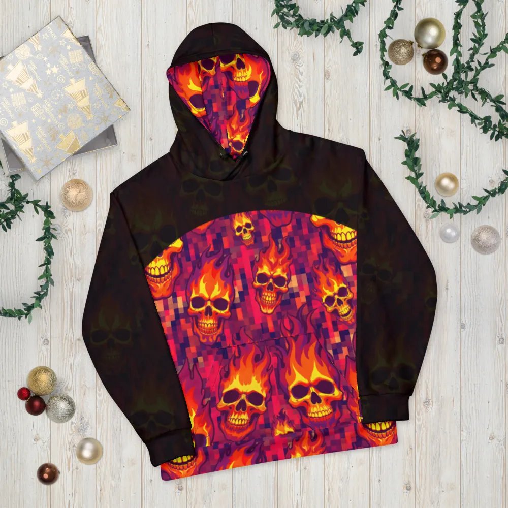 Neon Pixel Inferno Skulls (Obsidian) product image (10)