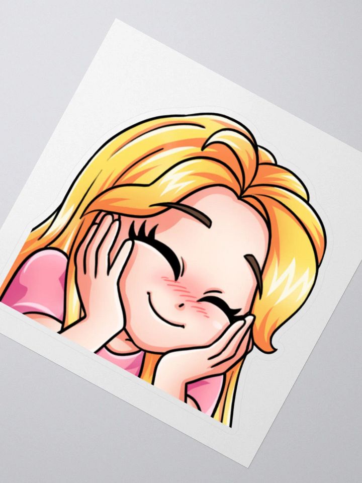 Melissa Aww Emote Sticker product image (2)