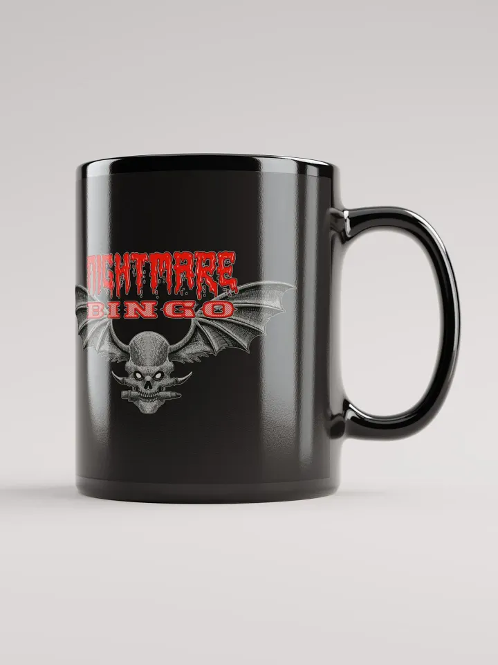 Nightmare Bingo Black Mug product image (1)