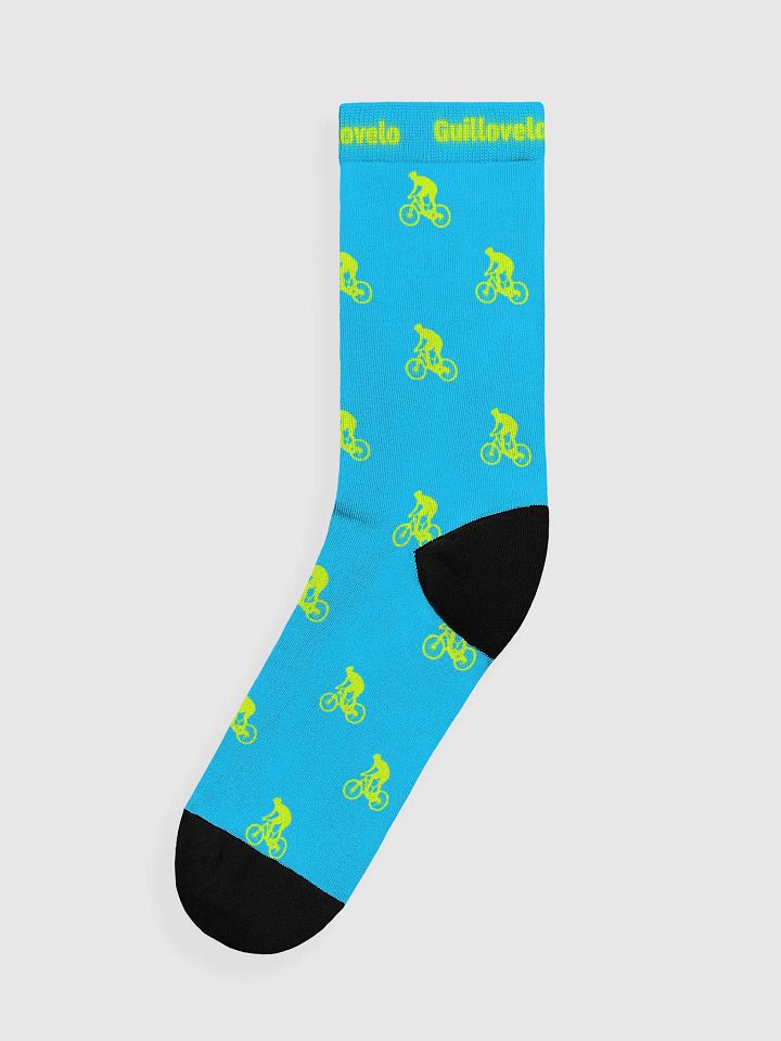 GUILLOVELO CYAN PREMIUM SOCKS product image (1)