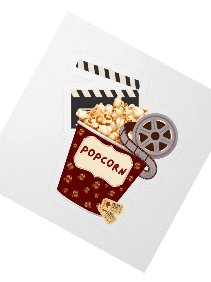 Movie night 2 Sticker product image (5)